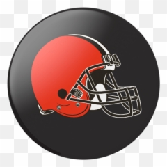 Cleveland Browns Helmet Black And White - png