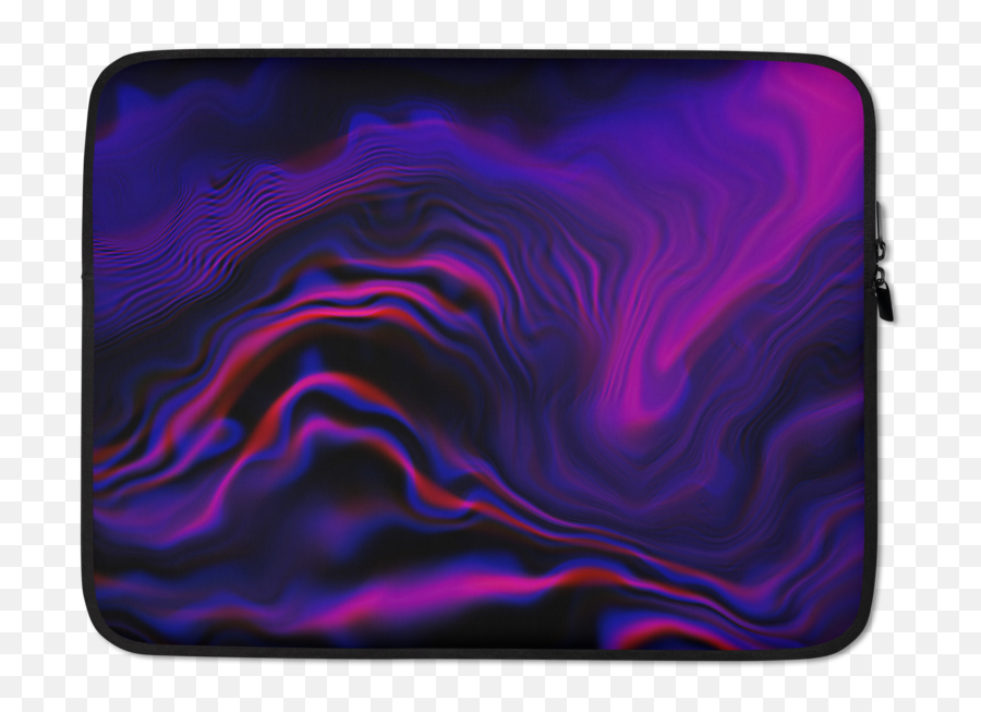 Glow In The Dark Laptop Sleeve - Color Gradient Png,Purple Glow Png