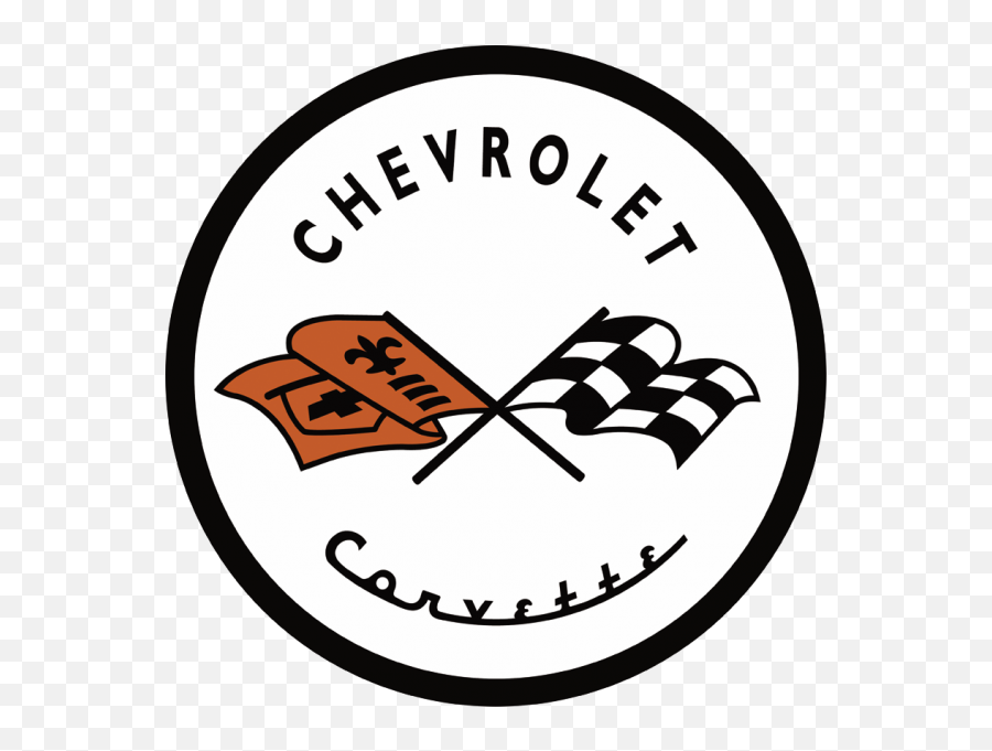 Corvette 1953 Logo Clipart - Chevrolet Corvette Logo 1953 Png,Corvette Logo Png