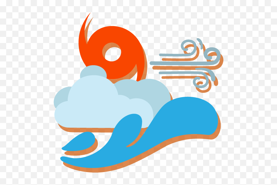 Cloudy Clipart Mild Temperature - Hurricane Weather Radar Mild Temperature Cartoon Png,Radar Png