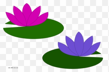 Lake Clipart Lily Pad Pond - Clipart Lily Pad Flower Png,Lily Pad Png