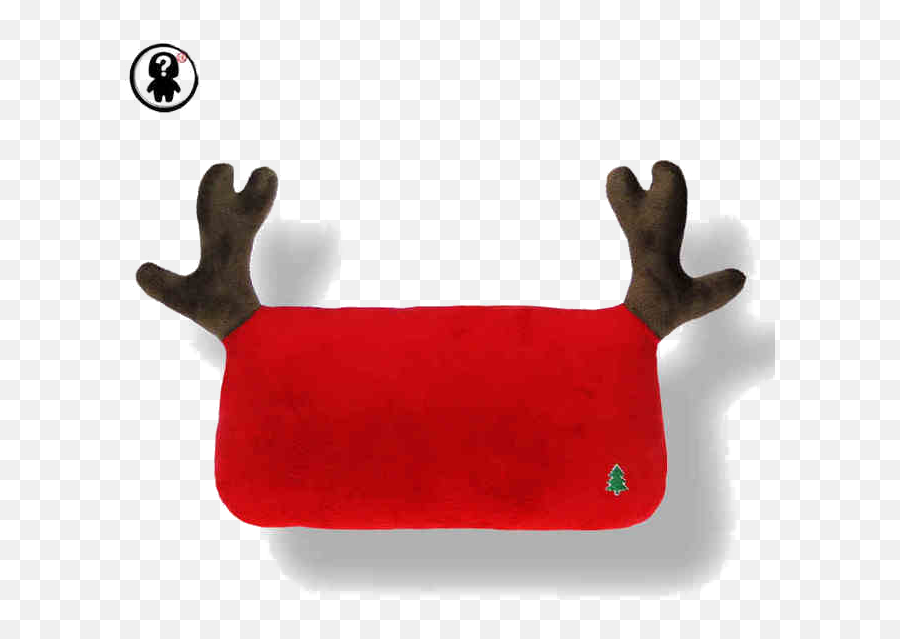 Reindeer Antler Christmas Red - Antlers Pillow Png Download Soft,Christmas Antlers Png