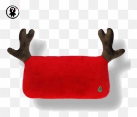 Reindeer Antler Christmas Red - Antlers pillow png download Soft