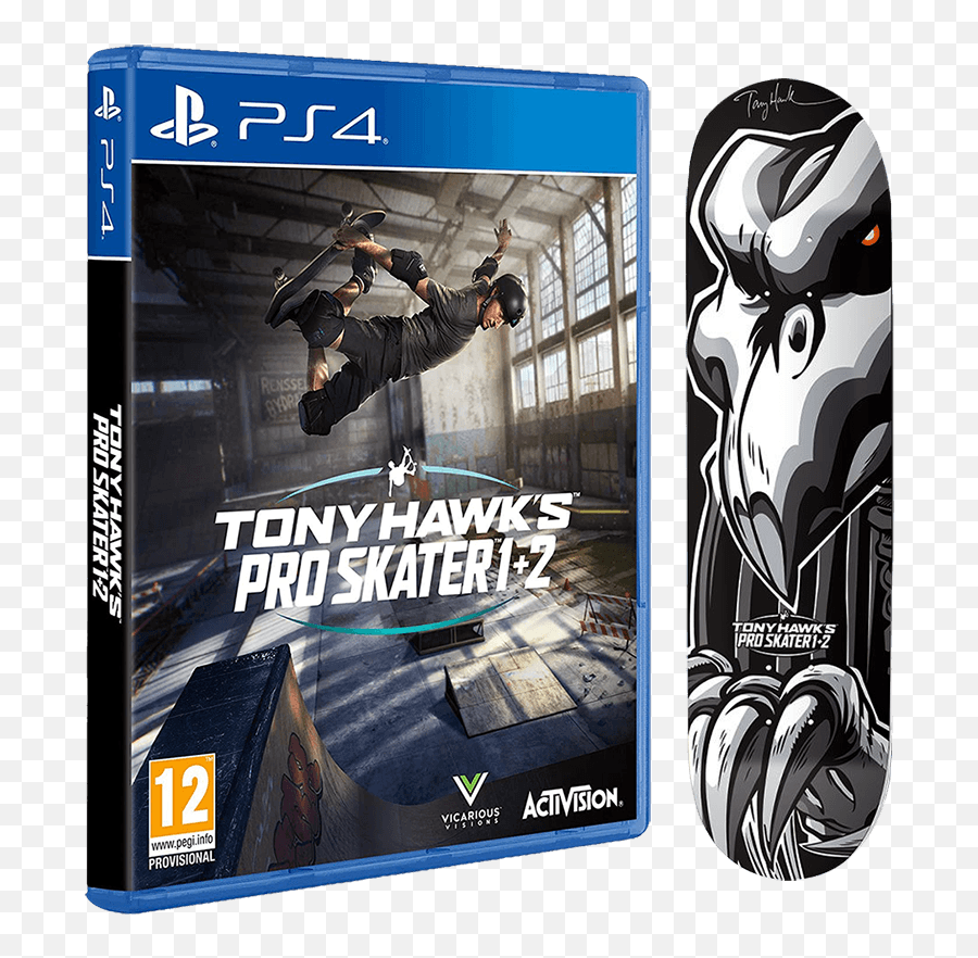 Tony Hawks Pro Skater - Tony Pro Skater 1 2 Playstation 4 Png,Tony Hawk Png