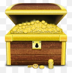 Png Transparent Treasure - Transparent Background Treasure Chest Icon,Chest Png