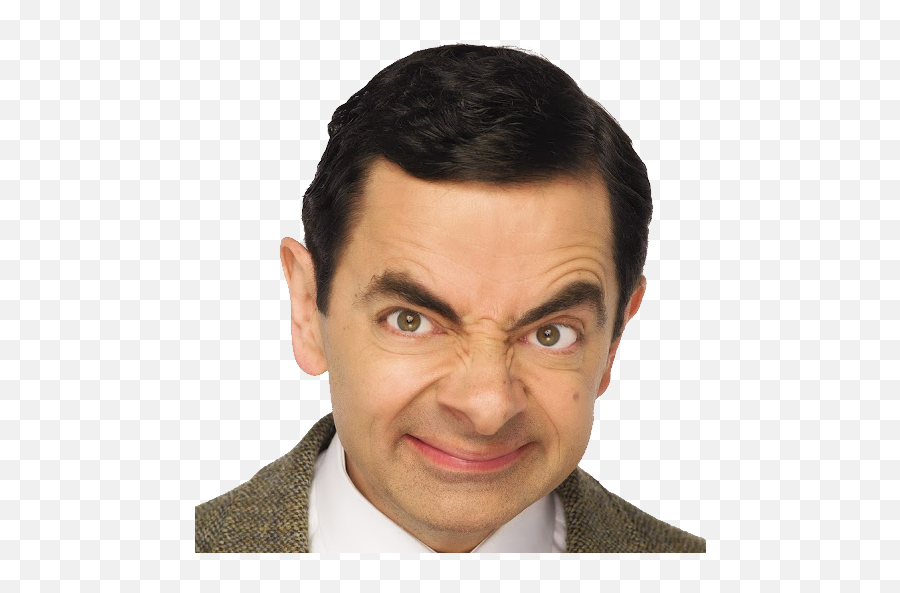 Mr - Dr Bean Png,Funny Faces Png