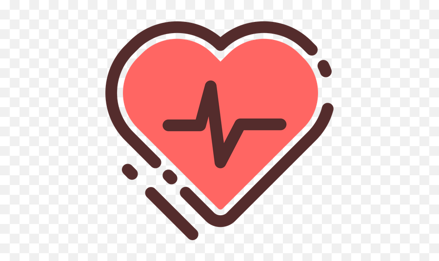 Heart Rate Icon Of Colored Outline Style - Available In Svg Language Png,Heart Rate Png