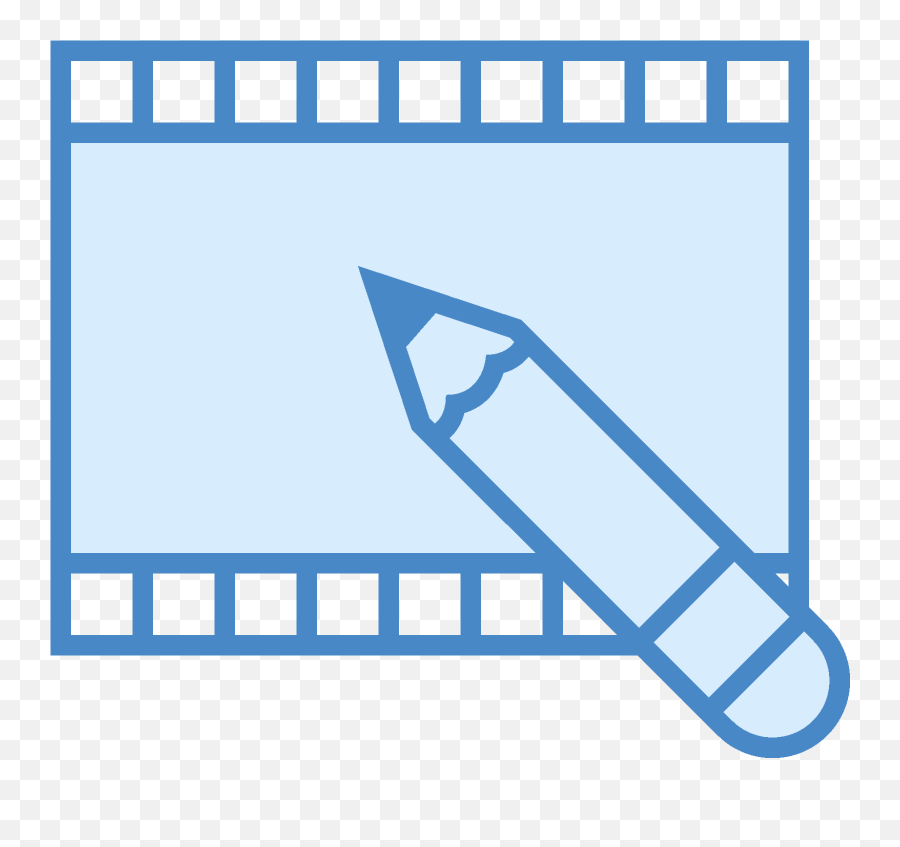 Download Hd This Icon For Video Editing Depicts A Flat - Edición De Imágenes En Dibujo Png,Section Icon
