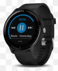 Everything - Vivoactive 3 Music Garmin Black png