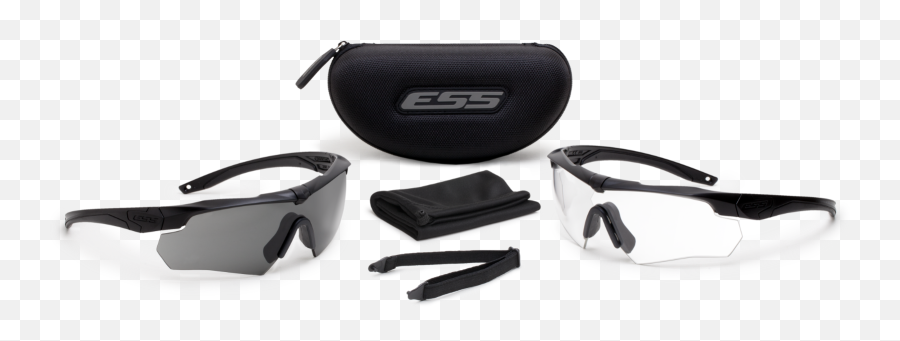 Crossbow Black 2x Wclear U0026 Wsmoke Gray - Ess Crossbow Glasses Png,Crossbow Icon