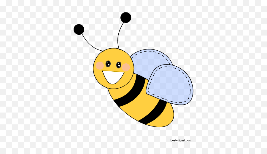 Free Honey Bee And Beehive Clip Ar - Clip Art Png,Bee Emoji Png