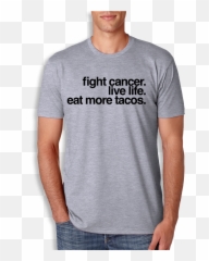 Mens Jeans Png - Fight Cancer Eat Tacos Tshirt Dwight Denver Prohibition T Shirt,Dwight Png