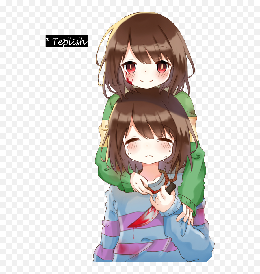 Pin By Amyhout45 - Png Frisk Anime Chara Undertale,Undertale Png