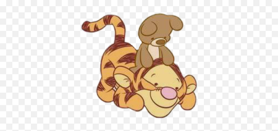 Tigger Winniethepooh Winnie - Thepooh Teddybear Baby Winnie The Pooh Baby Png,Tigger Png