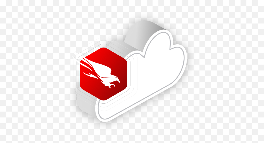 The Falcon Platform Endpoint Protection Crowdstrike - Crowdstrike Falcon Platform Png,Visio Cloud Icon