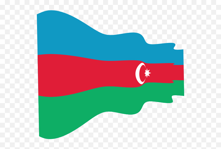 Wavy Azerbaijan Flag Logo Download - Logo Icon Png Svg Azerbaijan Flag Free Png,Waving Flag Outline Icon
