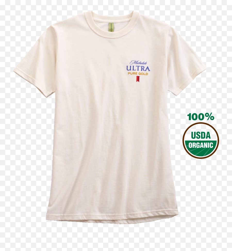 Michelob Ultra Gold Organic T - Shirt Png,Michelob Ultra Png