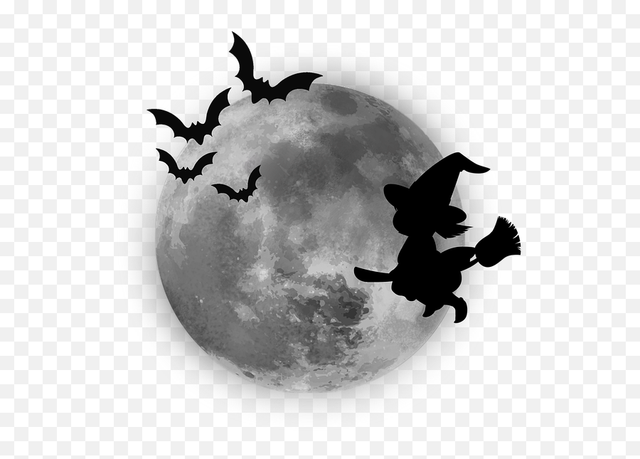 Halloween Moon Darkness - Vleermuizen Png,Moonlight Png