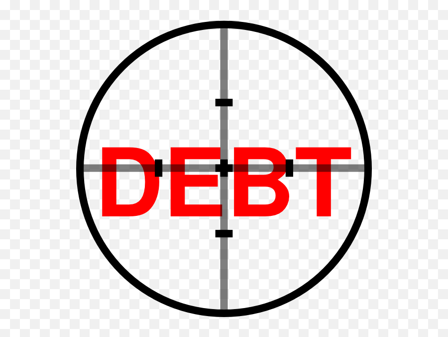 Debt Destruction Clip Art - Vector Clip Art No Debt Clipart Png,Destruction Png