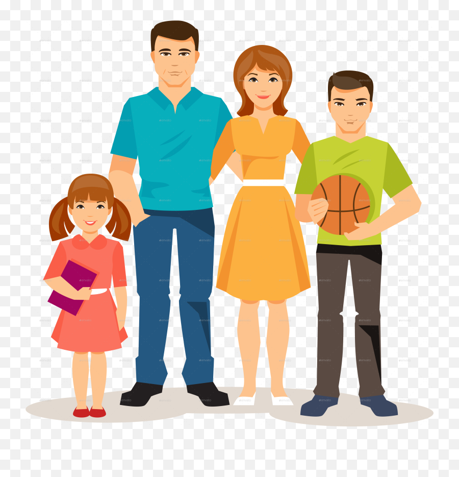 Download Family Png Image Picture - Transparent Background Family Clipart Png,Cartoon Transparent