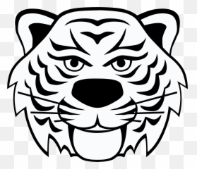 Tenny Logos - Lord Tennyson Elementary Pac Home Of The Tigers Cartoon Tiger Face Png,Tiger Logo Png