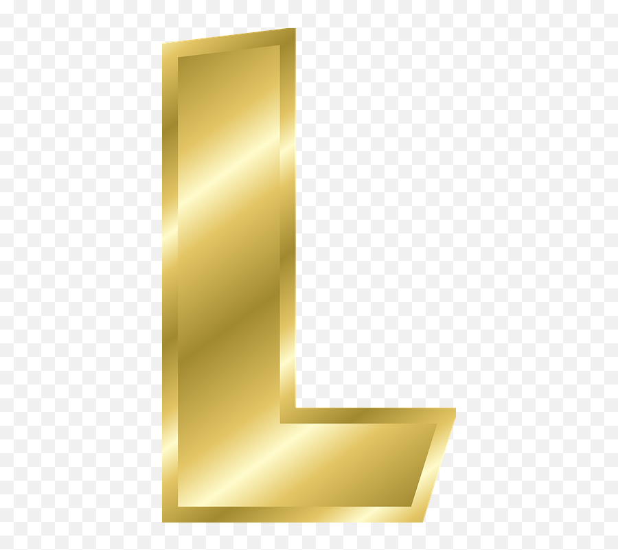 Letter L Png Images Free Download - Gold L Letter Png,L Png