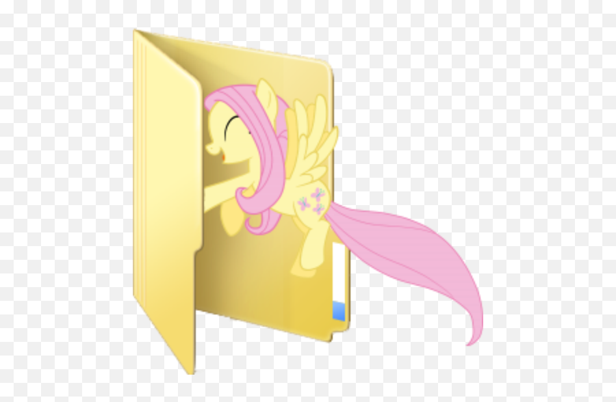 Fluttershy Icon 512x512px Ico Png Icns - Free Download Illustration,Fluttershy Png