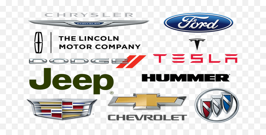 American Car Brands Name - American Car Brands Png,Car Logos List