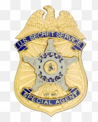 United States Secret Service - United States Secret Service Badge Png,Secret Png