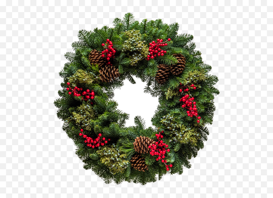 Fresh Christmas Wreaths Forest - Wreath Png,Christmas Wreath Png Transparent