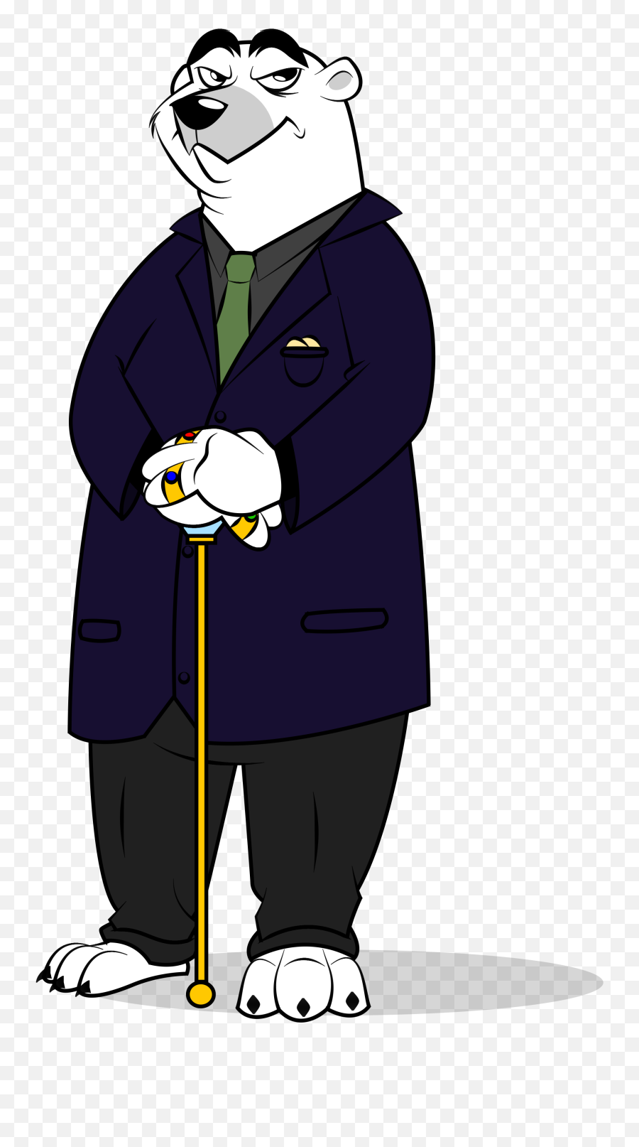 Polar Bear Kingpin - Kingpin Cartoon Png,Kingpin Png