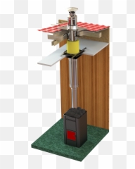 Double - Wall Chimney System Dw50m Sauna Vilpra Chimneys Sauna Moodulkorsten Png,Chimney Png