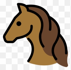 Horse Face - Cara Caballo Dibujo Facil Png,Horse Emoji Png