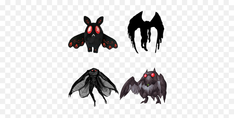 Mythical Creatures Transparent Png Images - Page2 Stickpng Mothman Png,Mothman Transparent
