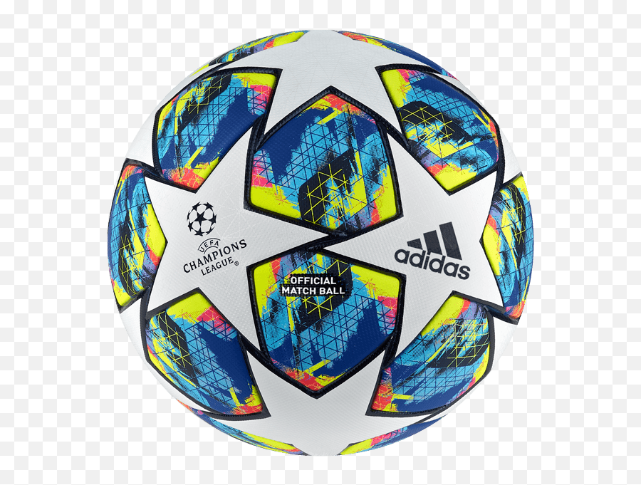 Uefa Champions League Ball Png - Soccer Ball Champions League 2020,Adidas Logo Transparent Background