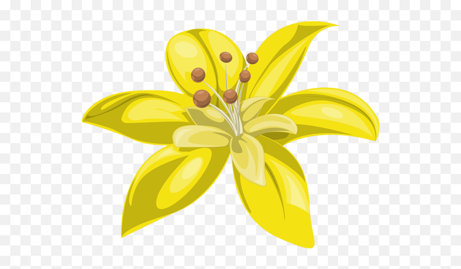 Yellow Flower Png Clipart - Flower Clipart Yellow Png,Yellow Flower Logo
