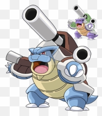 Clipart Black And White Download Mega - Blastoise Mega Png,Blastoise Png