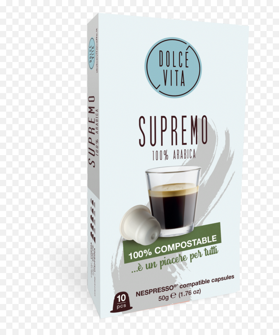 Dolce Vita Supremo 1 X 10 Capsules - Cuban Espresso Png,Dolce & Gabbana Logo