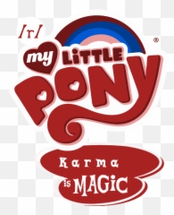 Download Hd Karma Logo Edit My Little Pony - Graphic Design Png,My Little Pony Logo