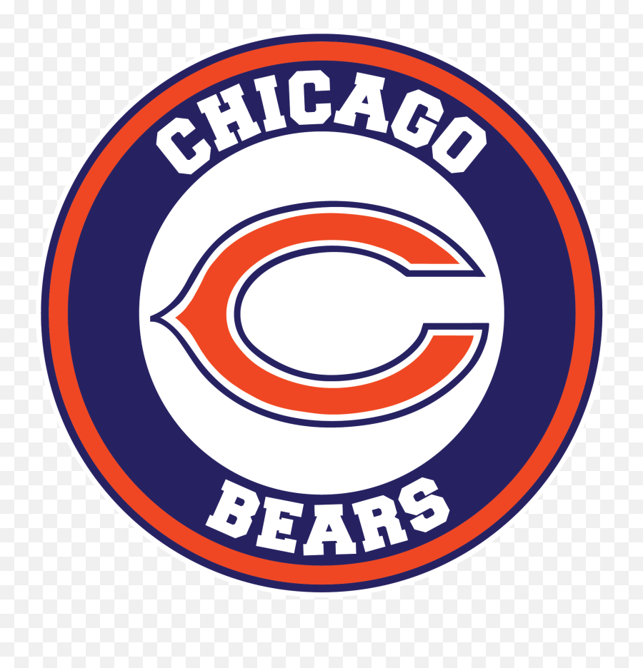 Chicago Bears Circle Logo Vinyl Decal - Circle Png,Chicago Bears Logo Png