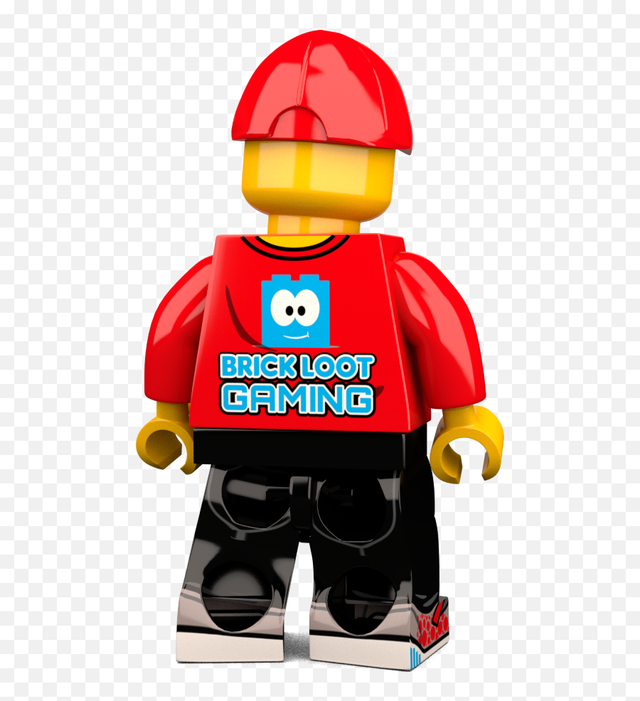 Brick Loot Exclusive Gamer Custom Lego Minifigure Limited Edition - Lego Png,Lego Brick Png