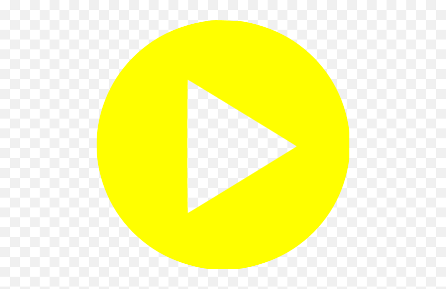 Yellow Video Play Icon - Free Yellow Video Icons Parque Natural Do Sudoeste Alentejano E Costa Vicentina Png,Play Icon Png