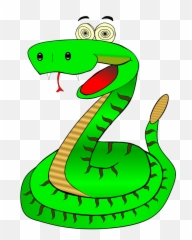 Clipart - Rattle Snake Clipart Png,Rattlesnake Png