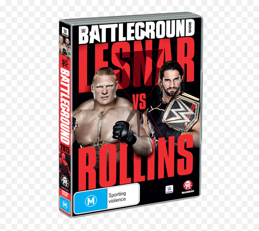 Wwe Battleground 2015 - Dvd Professional Boxing Png,Kevin Owens Png
