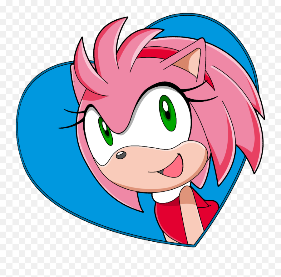 Sonic Head - Amy Rose Sonic X Png Download Original Size Amy Rose Sonic X Cara,Sonic Head Png