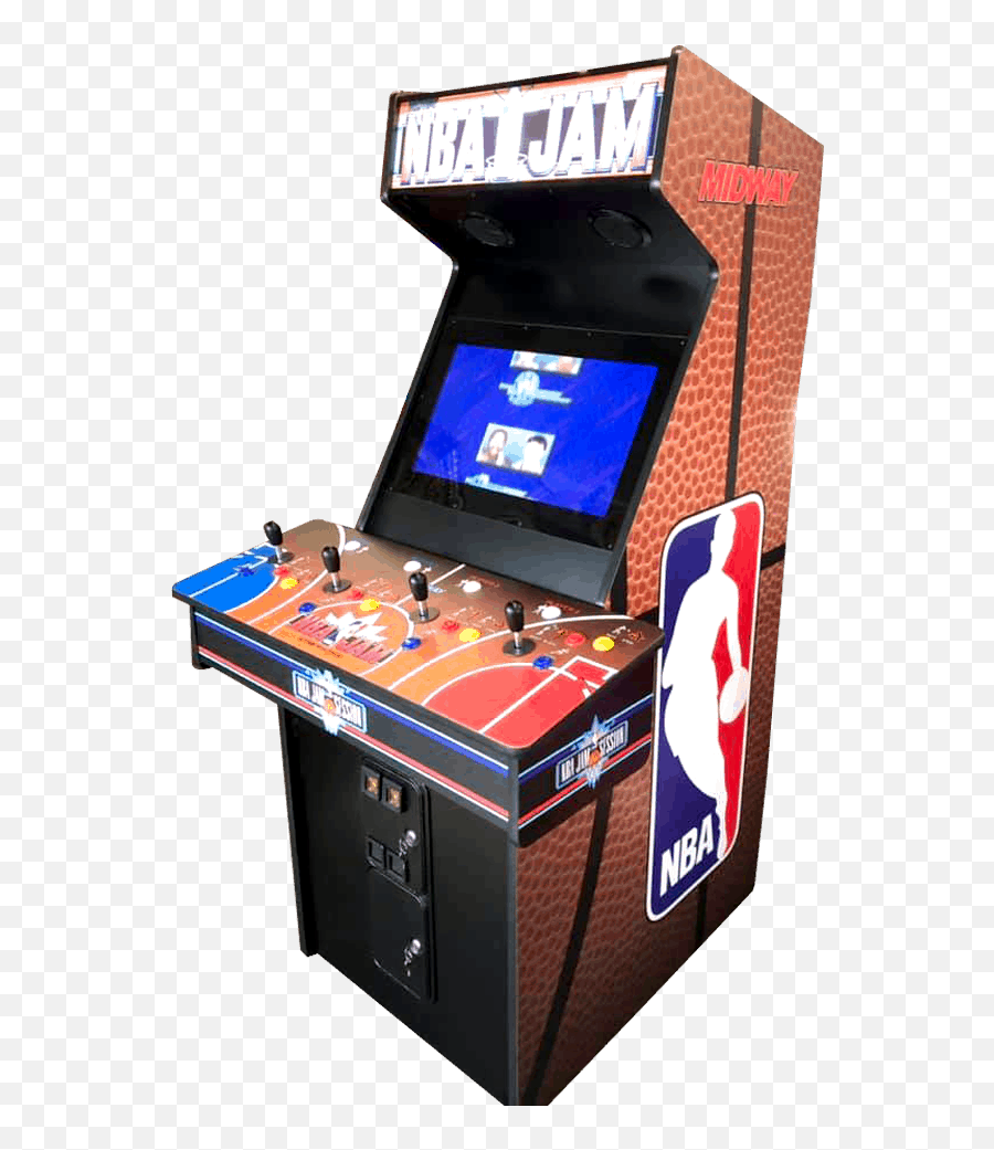 Nba Jam 4 Player - Brand New Nba Jam Arcade Machine Png,Arcade Machine Png