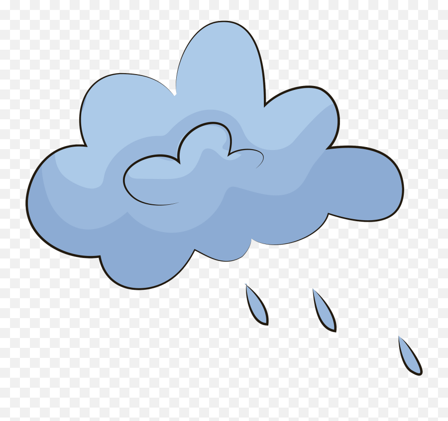 Rainy Cloud Clipart Free Download Transparent Png Creazilla - Rain Clouds  Clip Art,Cloud Clipart Transparent - free transparent png images -  