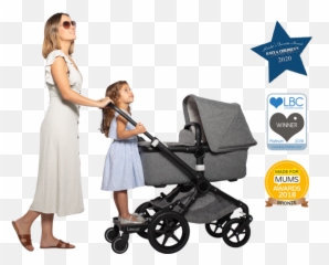 Buggyboard Maxi By Lascal Ltd - Comfort Png,Stroller Png