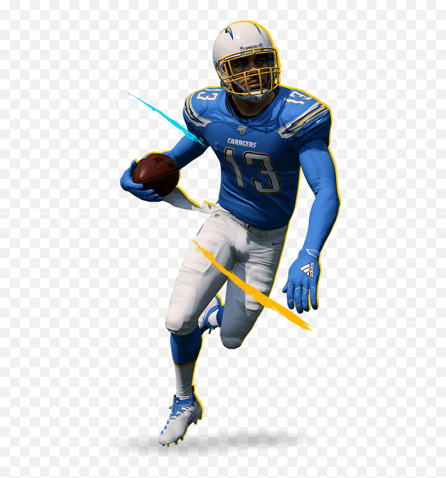 Madden Nfl 20 Superstar X - Factor Keenan Allen Superstar Keenan Allen Madden 20 Png,Alvin Kamara Png