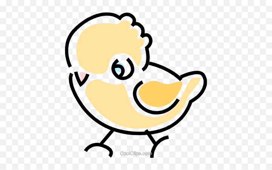 Baby Chick Royalty Free Vector Clip Art Illustration - Happy Png,Baby Chick Png